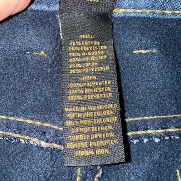 Stanley | Men's Lined Denim Jeans | Size 34 X 32 - Picture 5 of 6